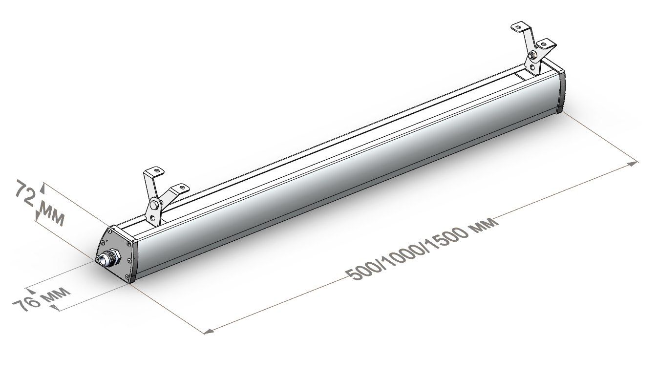 Светодиодный светильник LC 25-PROM LINE A1 PR 5000K