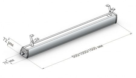 Светодиодный светильник LC 75-PROM LINE A3 PR 4000K